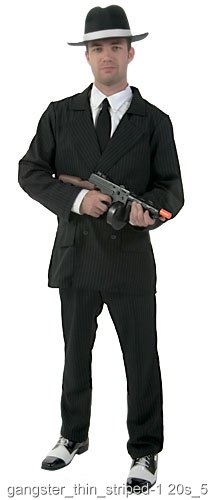 Deluxe Plus Size Gangster Costume