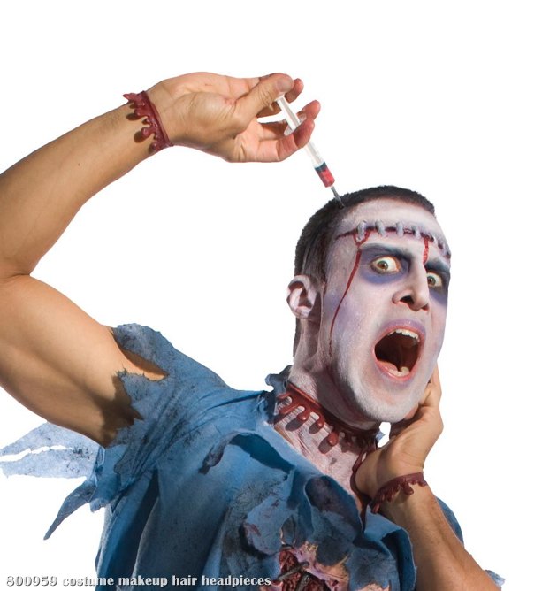 Zombie Syringe Headpiece (Adult)
