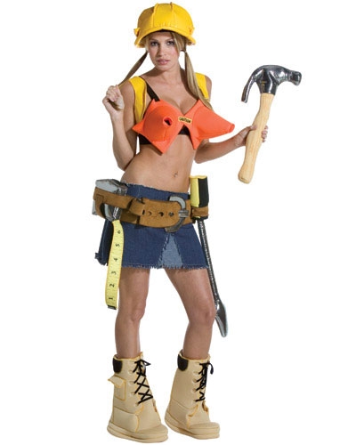 Stud Finder Sexy Construction Worker Costume - In Stock : About Costume Shop