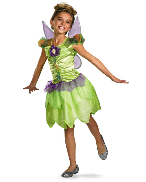 Classic Disney Tinker Bell Rainbow Girls Costume