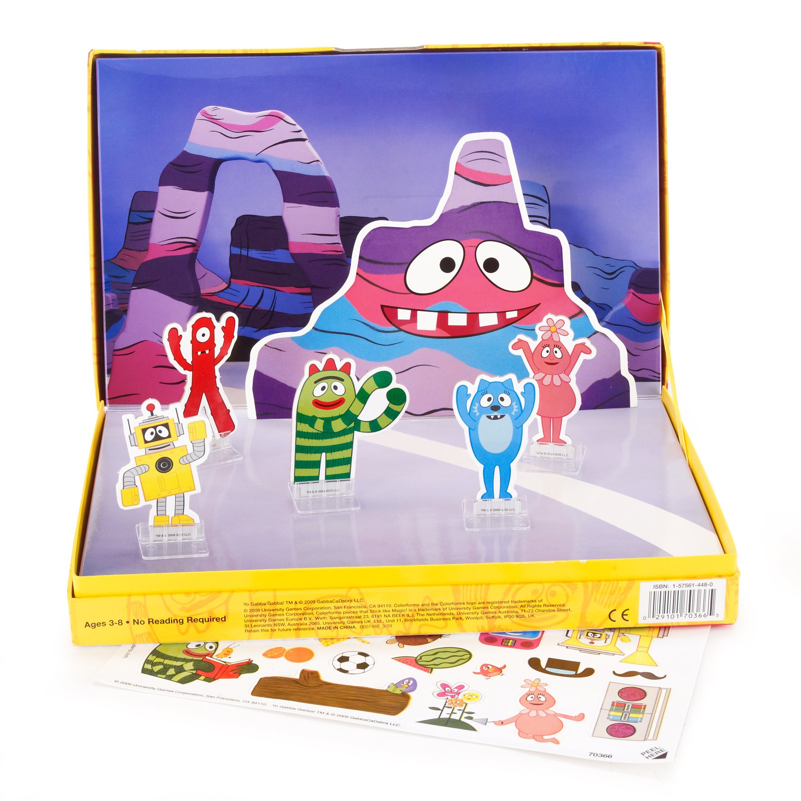 Yo Gabba Gabba! 3D Play Set [Party Themes - Party Supply] - In Stock :  About Costume Shop