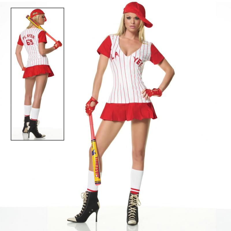 Baseball Player Adult Costume [Sexy Costumes, Sexy Couple Costu] - In Stock  : About Costume Shop