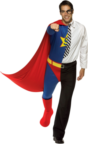 Superhero/Journalist Adult Costume