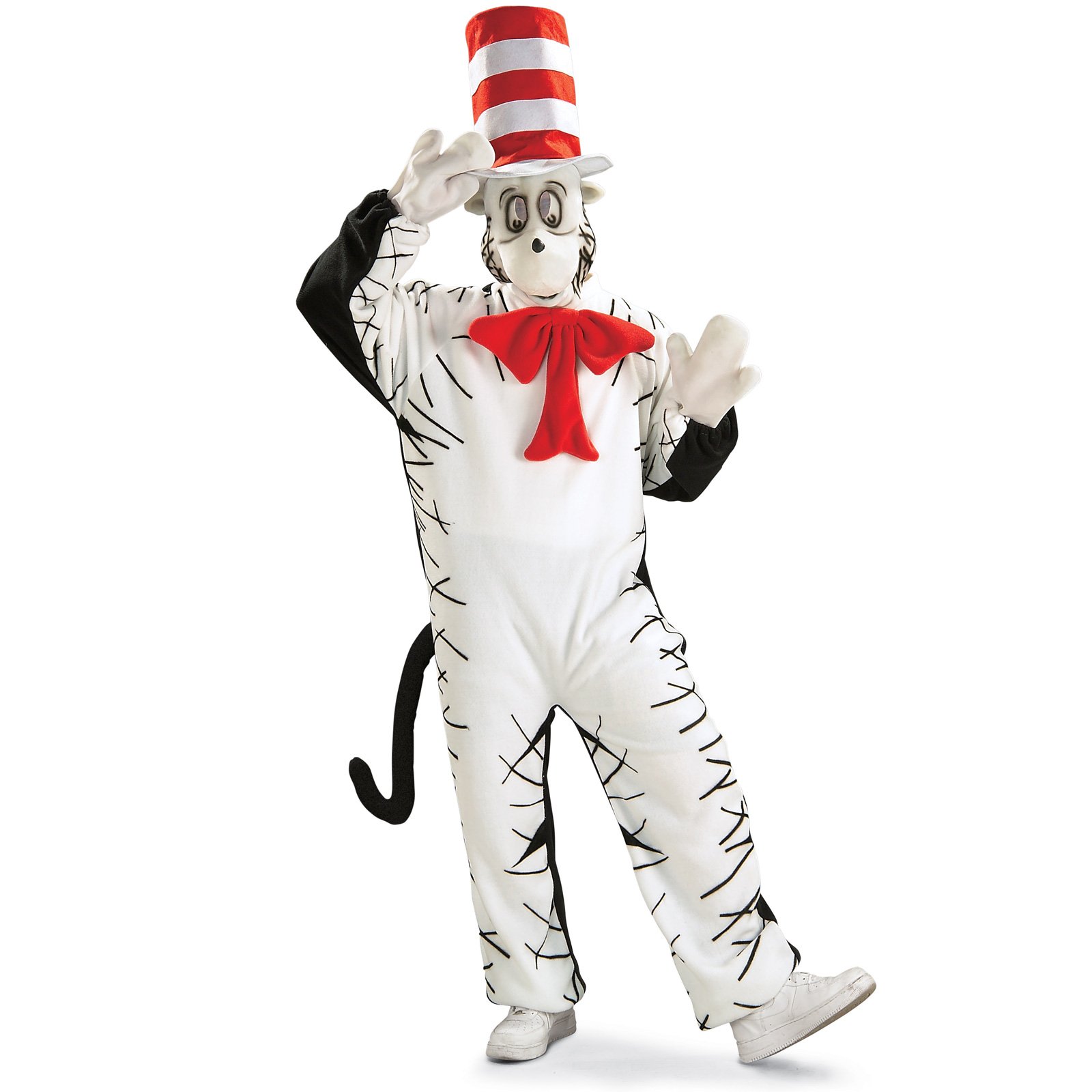 Cat in the Hat Costume for Adults