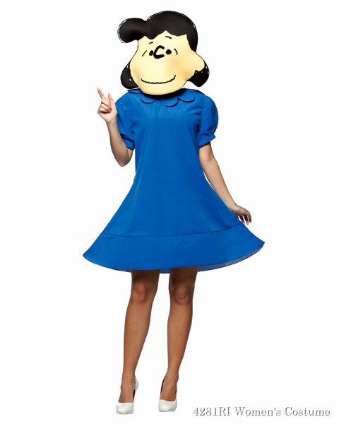 Peanuts Lucy Womens Costume
